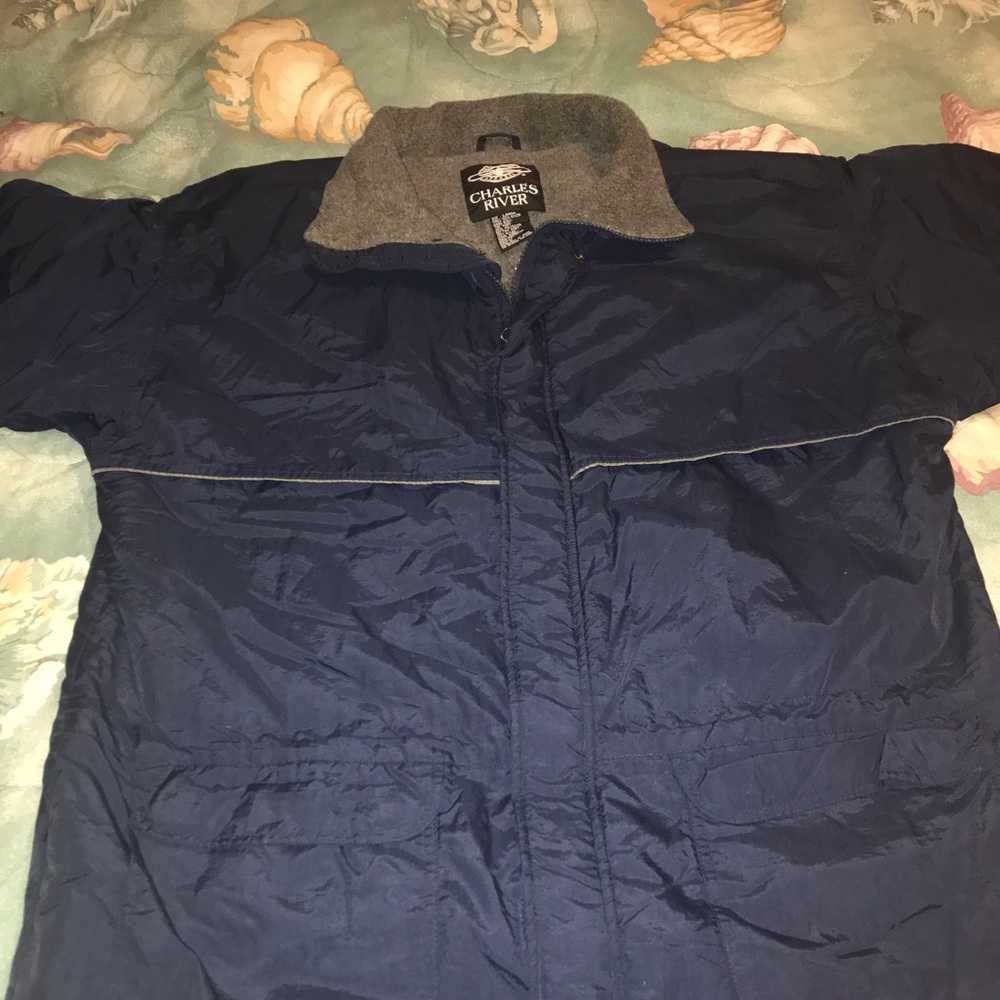 Charles River - Men’s- Navy- Parka Lined Jacket ❄️🍁